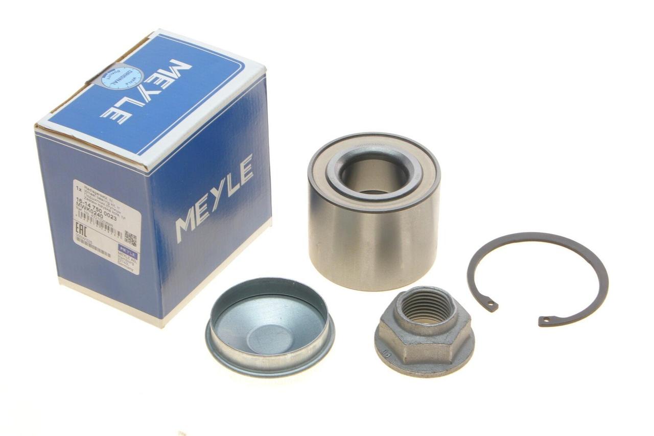 Підшипник колеса MEYLE 16147500023 Renault Captur, Clio, Logan, Zoe, Duster; Dacia Duster 432102069R,