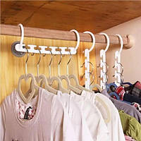 Вешалка для одежды Wonder Hanger белая (Уандер Хэнжер) WIB435