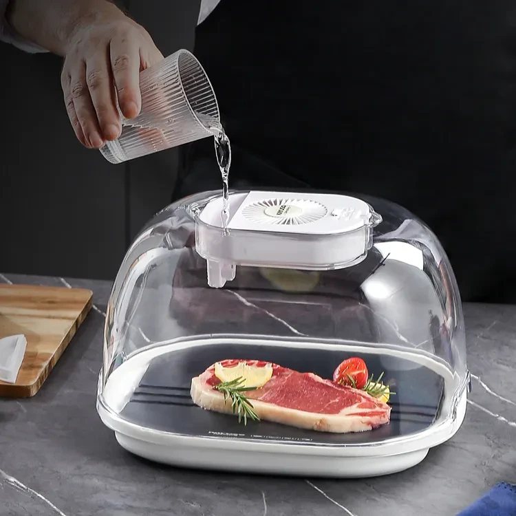 Кухонный прибор - размораживатель продуктов, представленный в виде бокса для быстрой разморозки еды. WIB435 - фото 3 - id-p2035722825