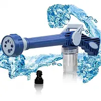 Насадка на шланг водомет распылитель воды с отсеком для моющих средств Ez Jet Water Cannon WIB435