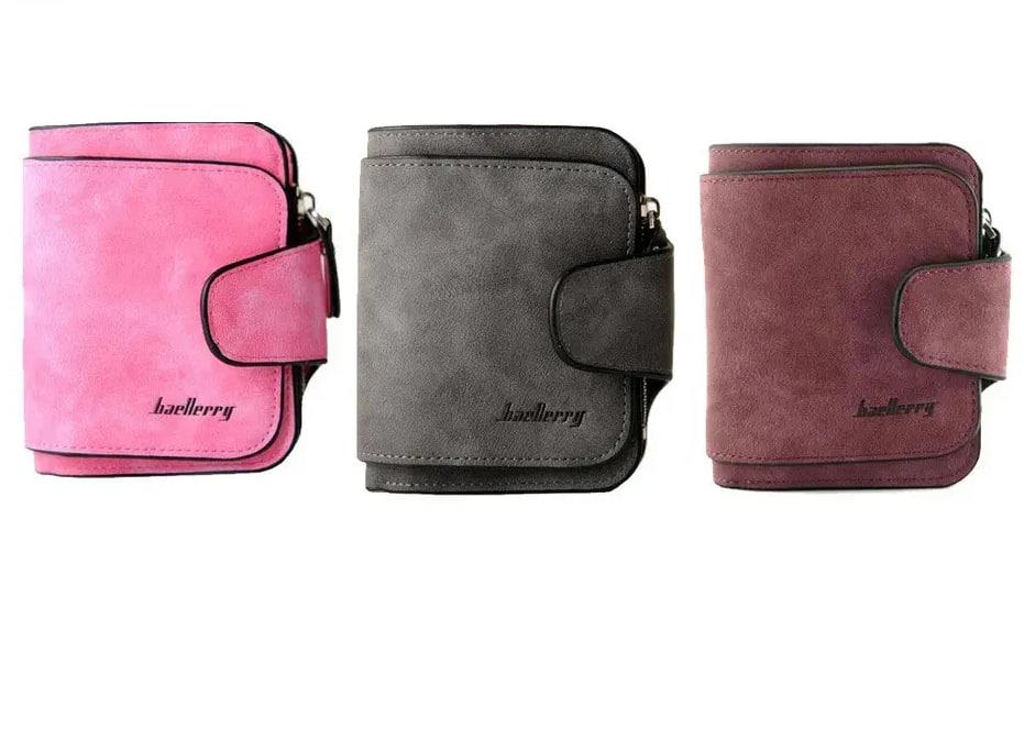 Жіночий гаманець замшевий Baellerry Forever mini, кошельок (різні кольори) портмоне жіноче