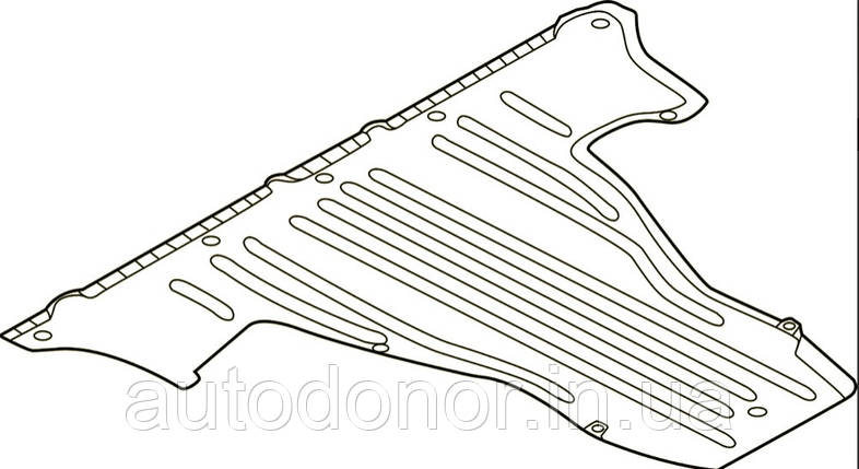 Захист моторного відсіку VW ID4 / ID3 (20-) 1EA-825-236-C, фото 1