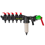 Регулятор тиску на причіпний обприскувач 5 секцій Agroplast HD 228123, фото 3