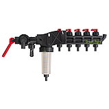 Регулятор тиску на причіпний обприскувач 5 секцій Agroplast HD 228123, фото 4