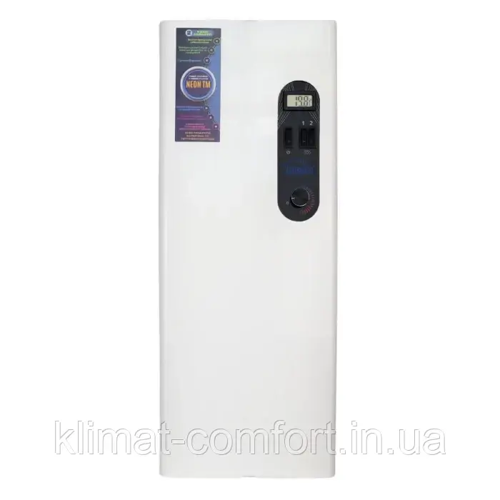 Електрокотел Neon PRO Plus 12 кВт з насосом і бачком (безшумний)