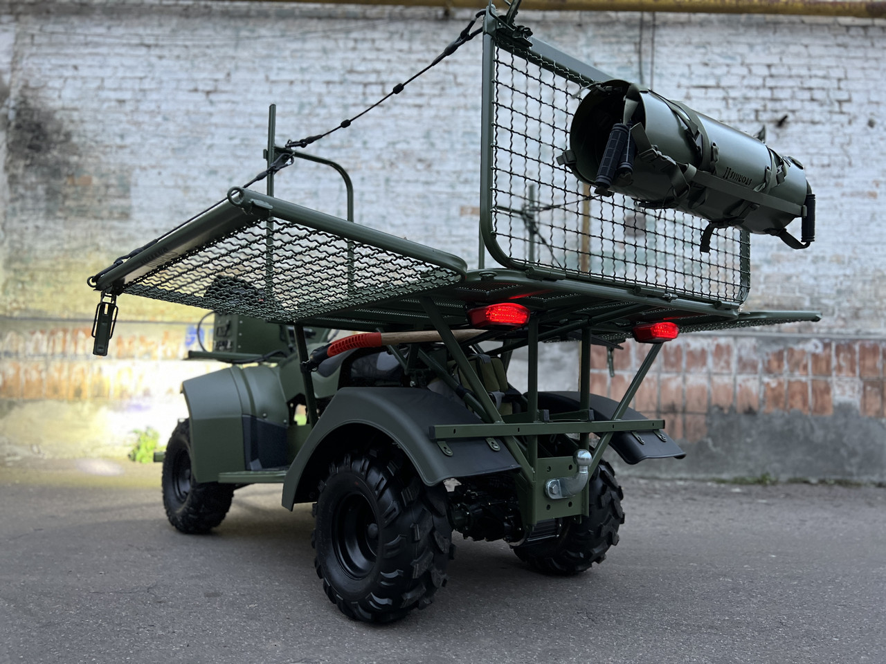 Электроквадроцикл грузовой HIMAKS Military 72V 2500W для военных - фото 4 - id-p2035749438