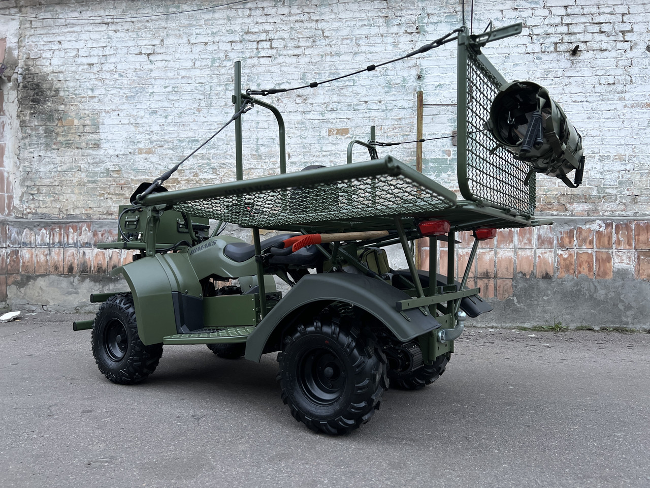 Электроквадроцикл грузовой HIMAKS Military 72V 2500W для военных - фото 7 - id-p2035749438
