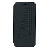 Чехол-книжка кожа Twist для Realme C25Y Цвет 1, Black