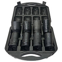 Набір ударних головок для гайковерта 24–41 мм (8 шт, квадрат 1") ARM-G008