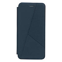 Чехол-книжка кожа Twist для Realme C25Y Цвет 2, Dark Blue