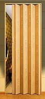 Двері-гармошка світлий дуб ПВХ Vinci Decor Melody міжкімнатні складана 2030x820 мм