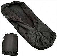 Спальник зимовий "Кіборг" (спальний мішок) ЗСУ, до -30 °C чорний