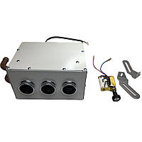 Обігрівач салону 12V 3 сопла ПАЗ, Еталон, Рута  DK-41.035-1033