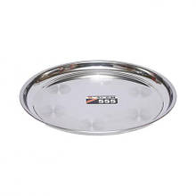 Піднос 35см металевий круглий A958-35cm (потовщена пластина) MZOPT