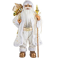 Новогодняя фигура деда мороза "Санта с подарками" 60 см.