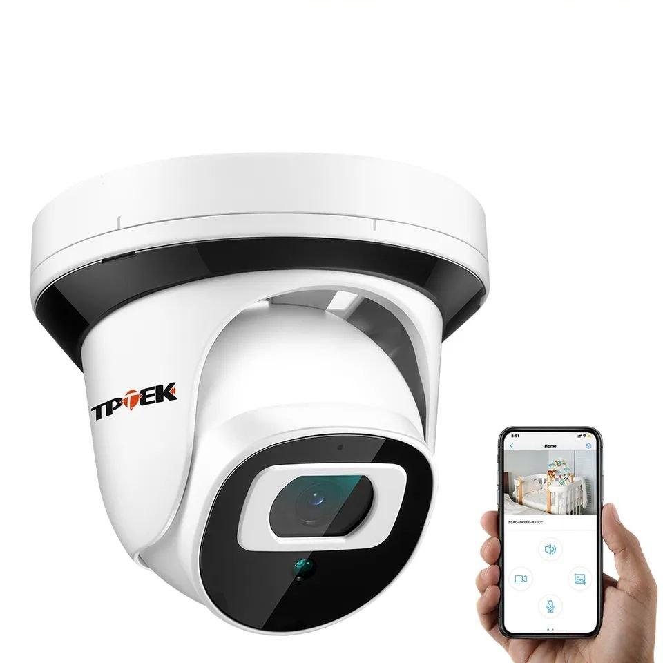 Охранная купольная IP WiFi Onvif камера TPTEK WI204CH(4MP) 2.8mm. Camhi Pro, фото 1