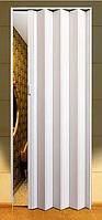 Двері-гармошка арктичний білий ПВХ Vinci Decor Melody міжкімнатні складана 2030x820 мм
