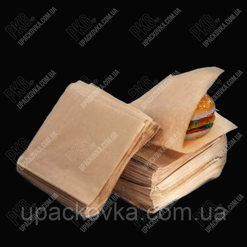 Куточок для бургера крафт 170*160 мм., 500 шт/уп.