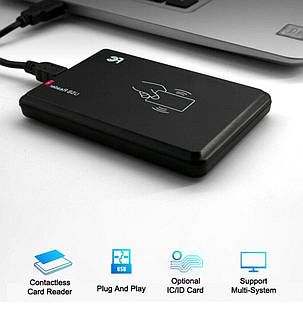 Зчитувач ID-карт USB 125KHZ RFID Безконтактний MIFARE Smart ID