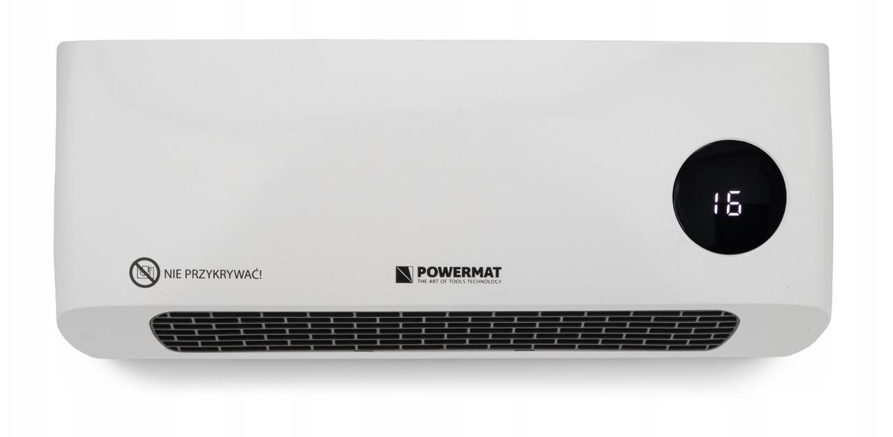 Теплова завіса (тепловентилятор) керамічний нагрівач Powermat 2000 Вт + ПУЛЬТ, фото 1