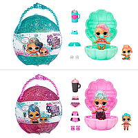 L.O.L. Surprise! Glitter Colour Change Pearl with Doll & Lil Sister, Outfits, Accessories & Bubbly Fizz