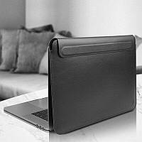 Чехол папка WIWU Skin Pro II PU Leather Sleeve чехол из искуственной кожи для MacBook Pro и Air 13.3" черный