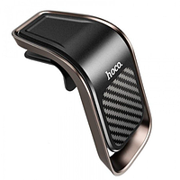 Автотримач Hoco CA74 для телефона в машину автомобільний магнітний тримач холдер для повітроводу чорний