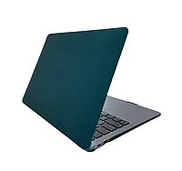 Защитный матовый чехол Matte Hard Shell Case Pine Green для MacBook New Air 13" матовая накладка на Макбук Эир