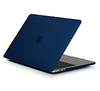 Защитный матовый чехол Matte Hard Shell Case Blue для MacBook New Air 13" матовая накладка для Макбук Эир
