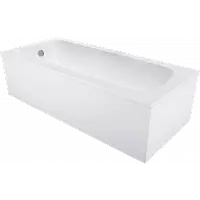 Mexen Vega прямокутна ванна 160 x 70 см, з боковою панеллю, біла - 55011607000X