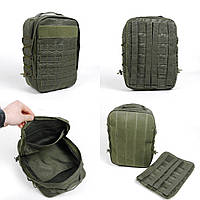 Штурмовой быстросъемный рюкзак кордура хаки для военнослужащих, Cordura рюкзак тактический 10л всу nr