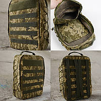Штурмовой рюкзак кордура пиксель для военнослужащих, Cordura рюкзак тактический 10л всу nr