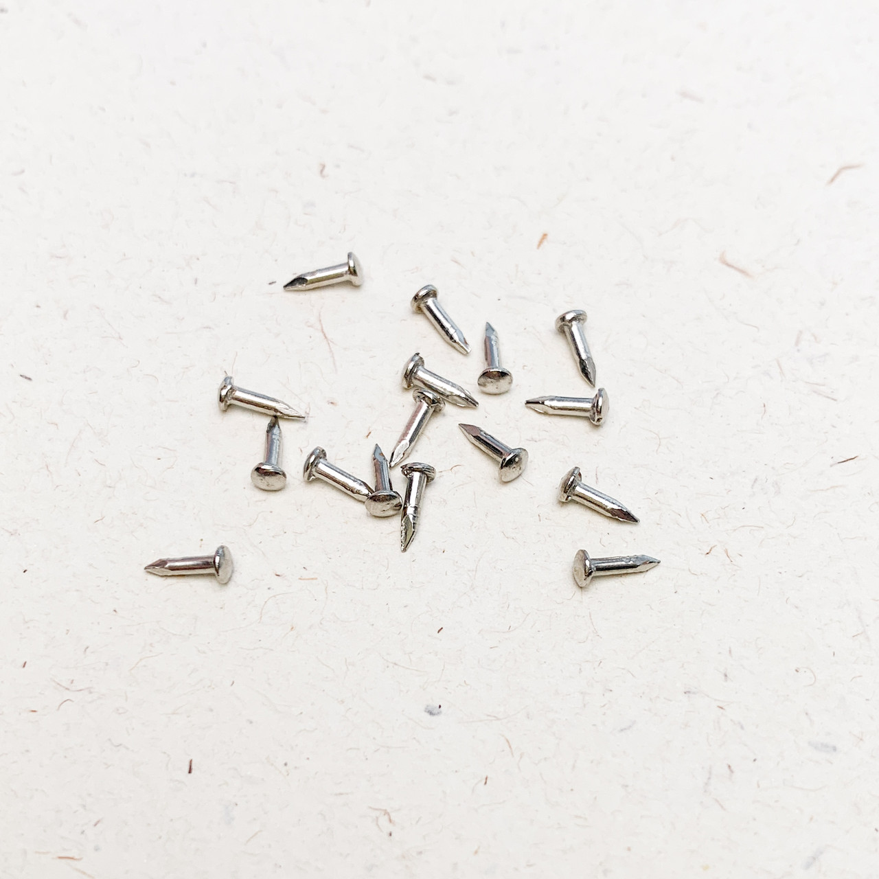 Міні цвяхи для замку 1.2*6 мм Срібло близько 50 шт, фото 1