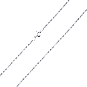 Ланцюжок срібний якірного плетіння, 450 мм