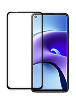 Защитное стекло для Redmi Note 9T (полная проклейка экрана) black