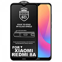 Защитное стекло 6D для Redmi 8A / противоударное стекло на редми 8а