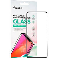 Защитное стекло для Xiaomi 11T (Gelius Full Cover Black) высокая чувствительность экрана