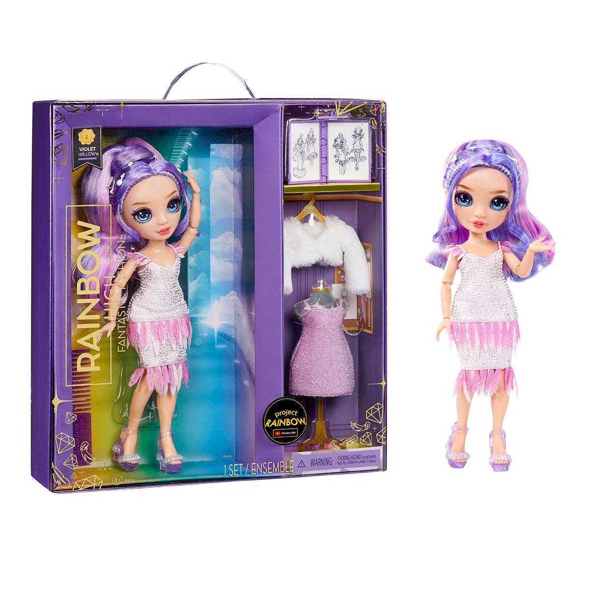 Лялька Rainbow High Violet Willow серії Fantastic Fashion  Віолетта (з акс.) 587385, фото 1