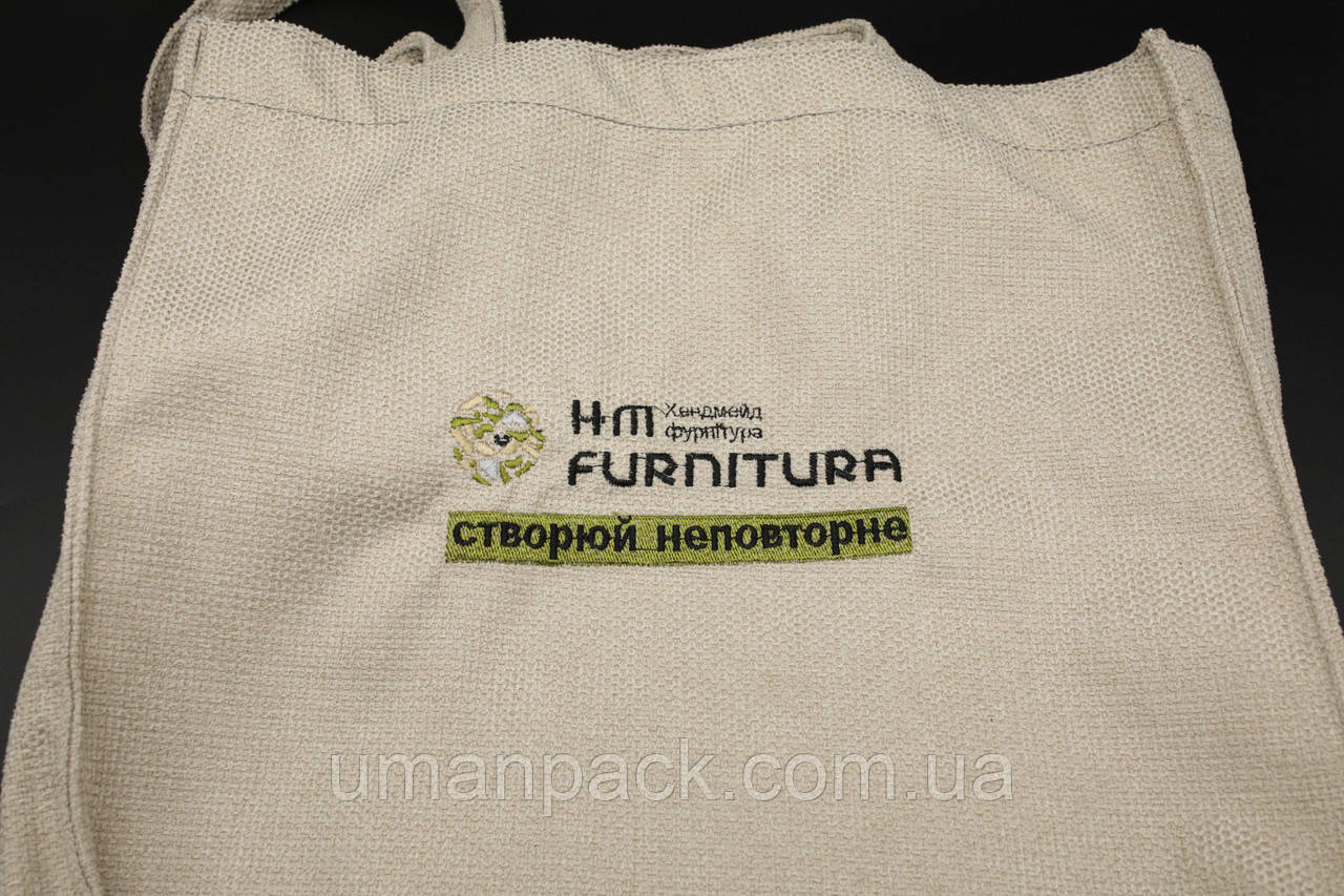 Є сумка 36х33х6 см. Брендова екоссумка "HM-Furnitura".