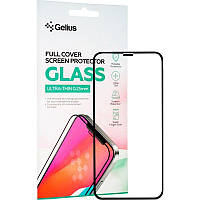 Защитное стекло для IPhone Xs (Gelius Full Cover Black) высокая чувствительность экрана