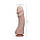 Вібратор - The Big Penis Strong Stimulation Vibrator, 23,5 см, фото 4