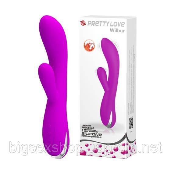 Вібратор - Pretty Love Wilbur Vibrator Pink With Heating