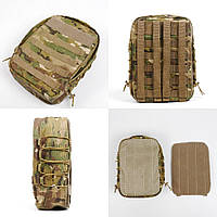 Тактичний штурмовий військовий швидкознімний рюкзак кордура мультикам, Рюкзак для військовослужбовців al