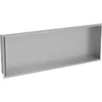 Mexen X-Wall-NR полиця вбудована в стіну без обідка 90 x 30 см, сіра - 1911903010