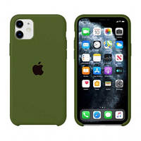 Чехол для IPhone 12 Mini (бампер на айфон 12 мини Pine Forest green Soft Case)