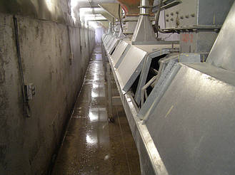 Герметизация деформационных швов подземных галерей элеватора филиала Глобинский ООО СП НИБУЛОН – г.Глобино, Полтавская обл. 2