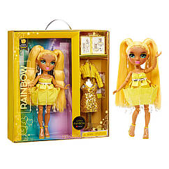 Лялька Рейнбоу Хай Санні Rainbow High Sunny Madison Yellow Fashion Doll серії Fantastic Fashion 587347