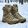 Тактичні берці зимові койот, військові черевики бежеві зима, армійське взуття на зиму для зсу, розміри: 36-47, фото 2