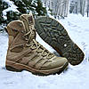 Тактичні берці зимові койот, військові черевики бежеві зима, армійське взуття на зиму для зсу, розміри: 36-47, фото 7