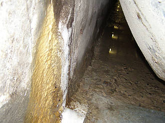 Герметизация деформационных швов подземных галерей элеватора филиала Глобинский ООО СП НИБУЛОН – г.Глобино, Полтавская обл. 4